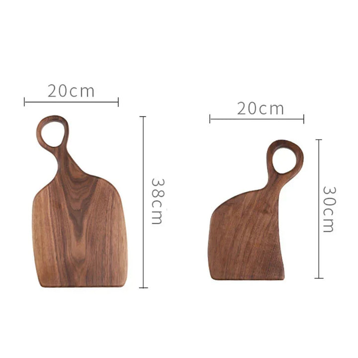 Tagliere Cucina Legno Noce Resistente Elegante