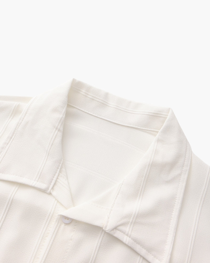 Camicia Uomo Cotone Comfort Stile Elegante Slim Fit