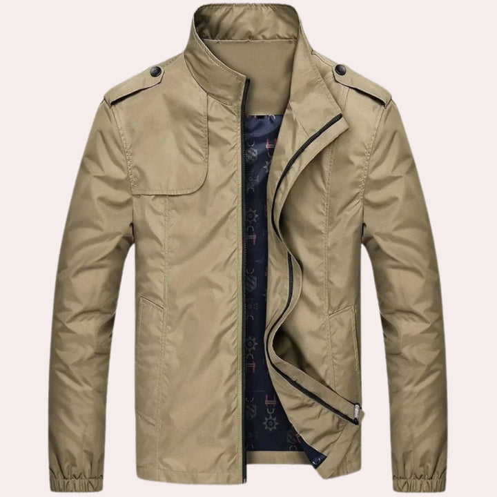 Giacca Uomo Antivento Leggera Casual con Cerniera