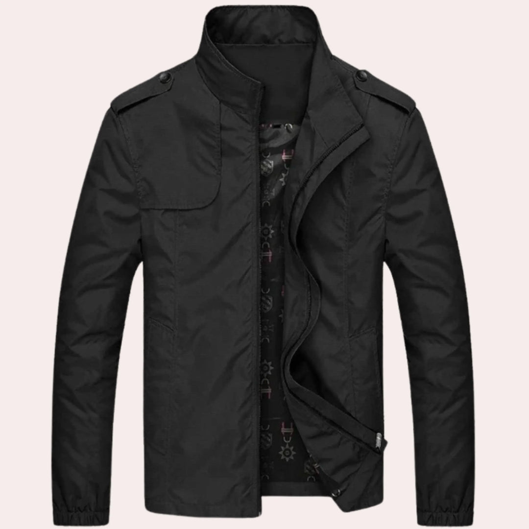 Giacca Uomo Antivento Leggera Casual con Cerniera