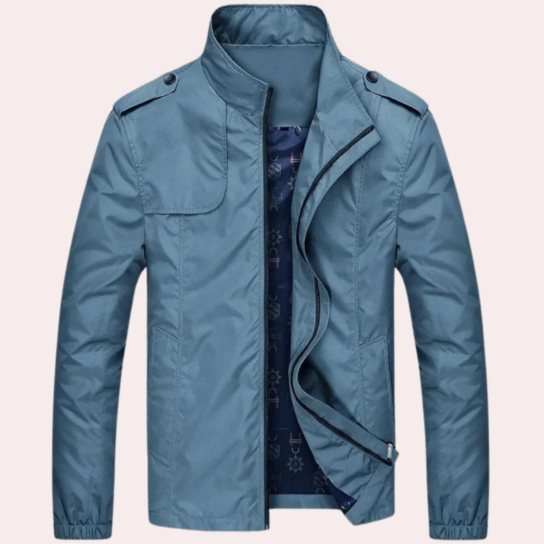 Giacca Uomo Antivento Leggera Casual con Cerniera - Vesarelli
