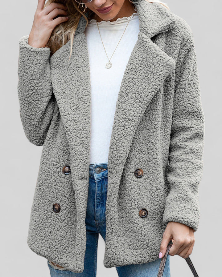 Cappotto Donna Morbido Comodo Stile Classico