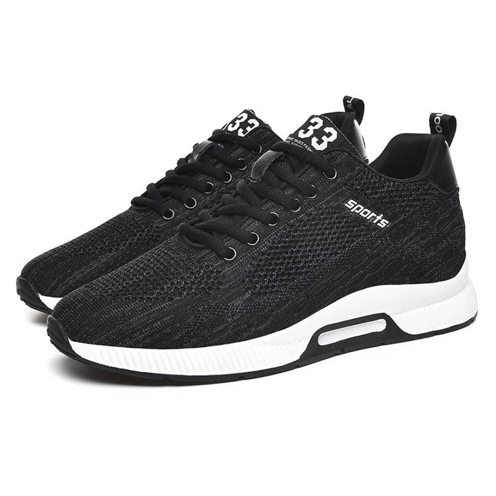 Sneakers Uomo Traspiranti con Rialzo Interno Comfort