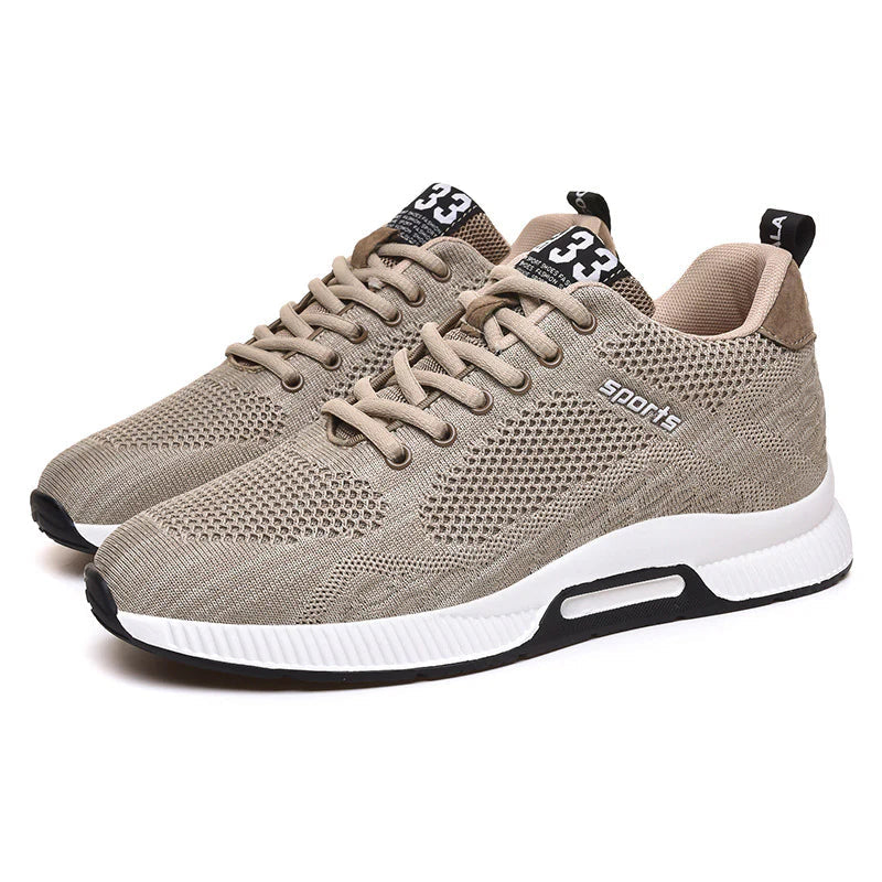 Sneakers Uomo Traspiranti con Rialzo Interno Comfort