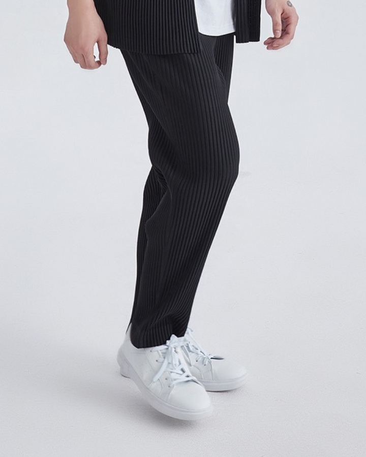 Pantaloni Uomo in Cotone a Coste Vestibilità Comfort
