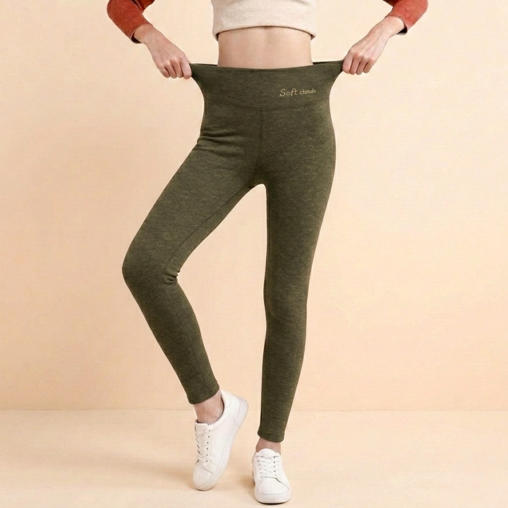 Leggings Donna Elasticizzati Caldi e Confortevoli