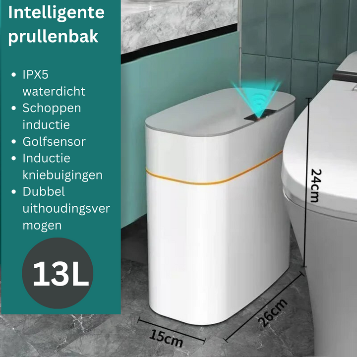 Cestino Smart con Sensore di Movimento Design Estivo Elegante - Vesarelli