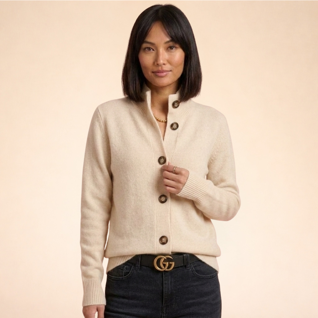 Cardigan Donna Morbido Vestibilità Comoda