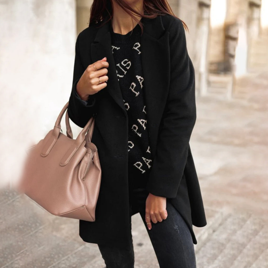 Cappotto Donna Lungo Estivo Stile Elegante - Vesarelli