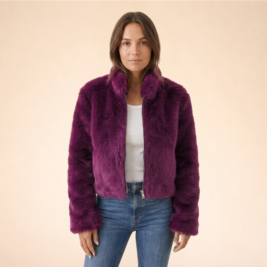Giacca Invernale Donna Elegante Moderno Taglio