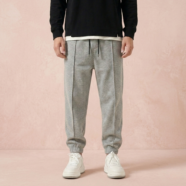 Pantaloni Sportivi Uomo Morbidi Tessuto Elasticizzato