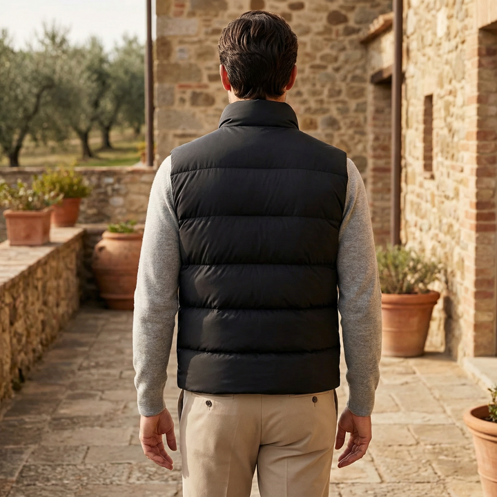 Gilet Uomo Imbottito Leggero Isolante Funzionale
