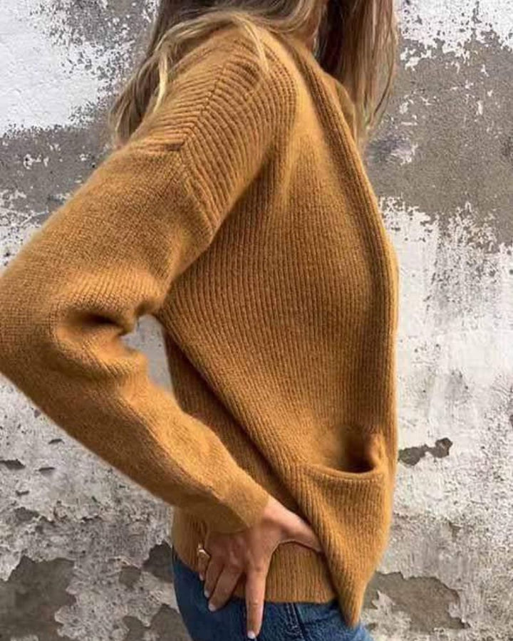 Cardigan Donna in Cotone Lavorato a Maglia Vestibilità Leggera
