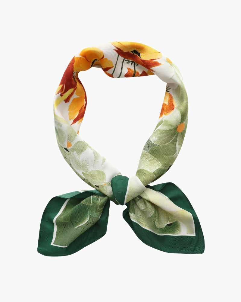 Foulard Donna Twill Seta Morbido Artigianale