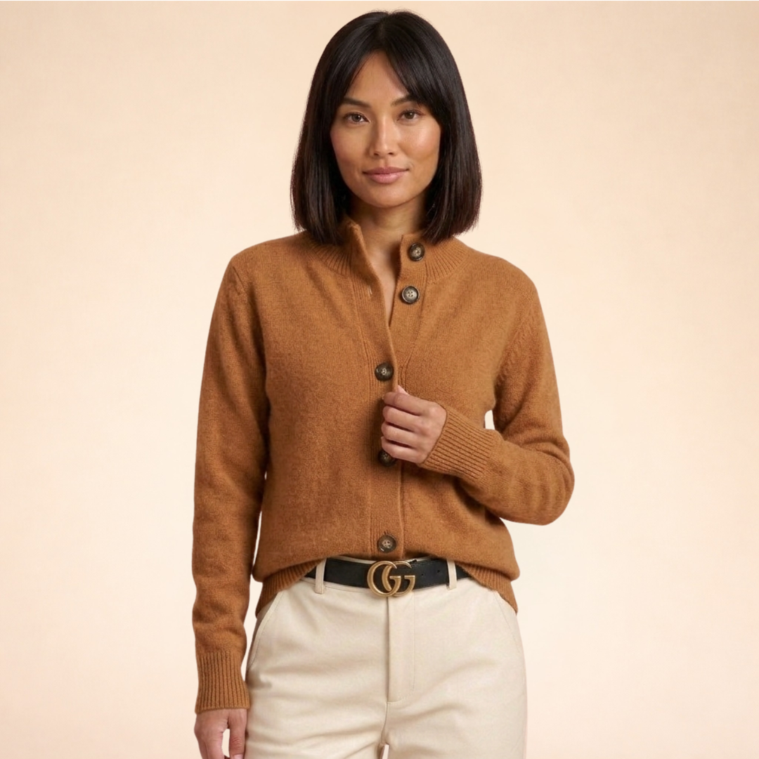 Cardigan Donna Morbido Vestibilità Comoda