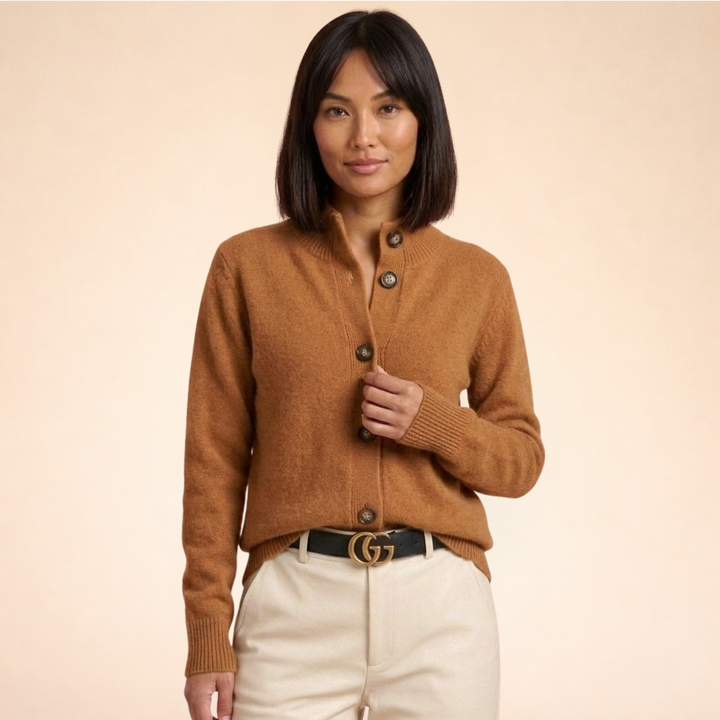 Cardigan Donna Morbido Vestibilità Comoda