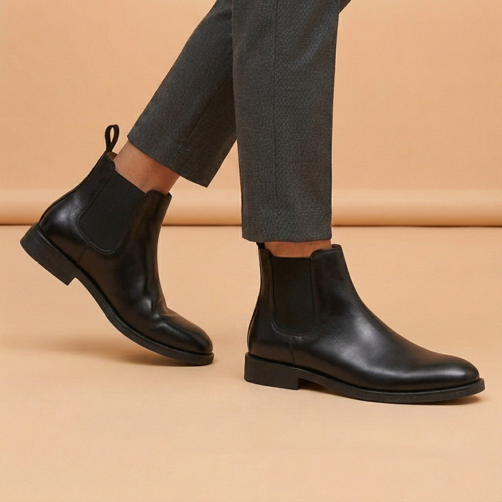 Stivaletti Donna in Pelle Scamosciata Stile Chic