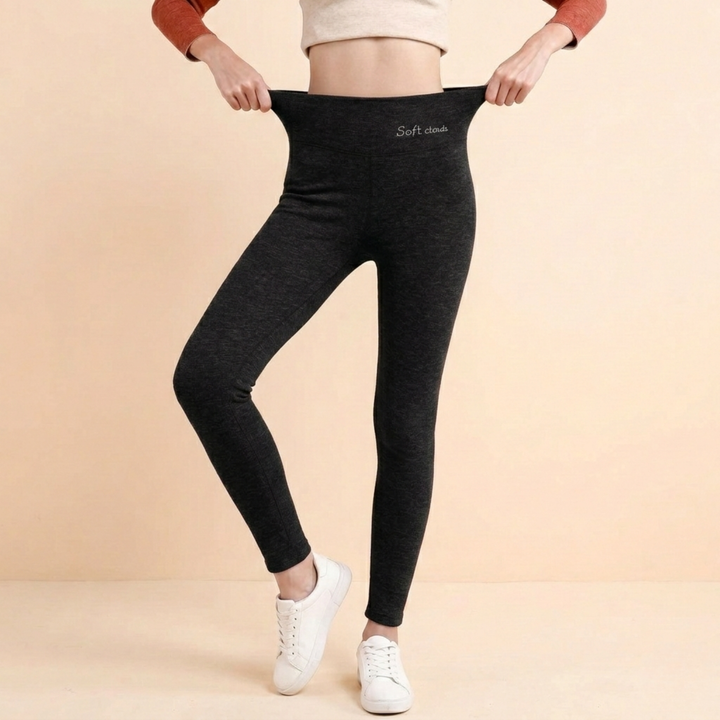 Leggings Donna Elasticizzati Caldi e Confortevoli