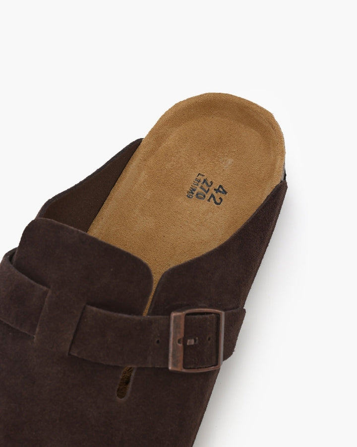 Zoccoli Donna in Suede Comfort Elegante Quotidiano