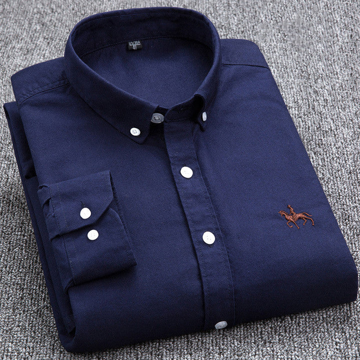 Camicia Uomo Cotone Leggera Vestibilità Classica - Vesarelli