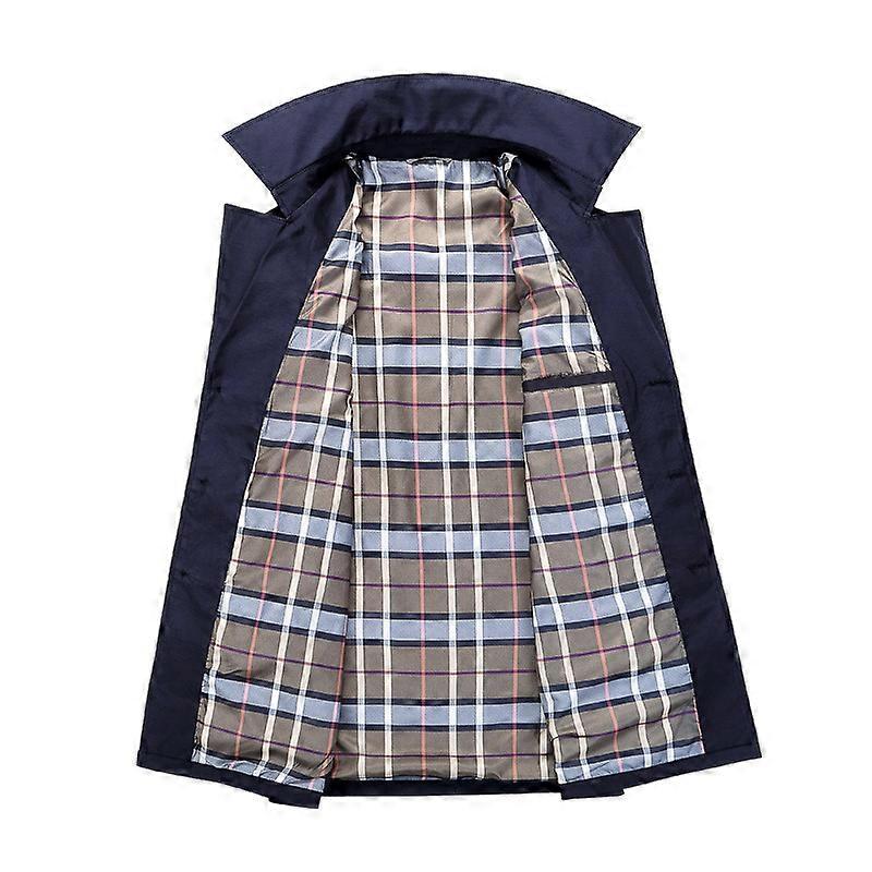 Trench Uomo Elegante Resistente Classico