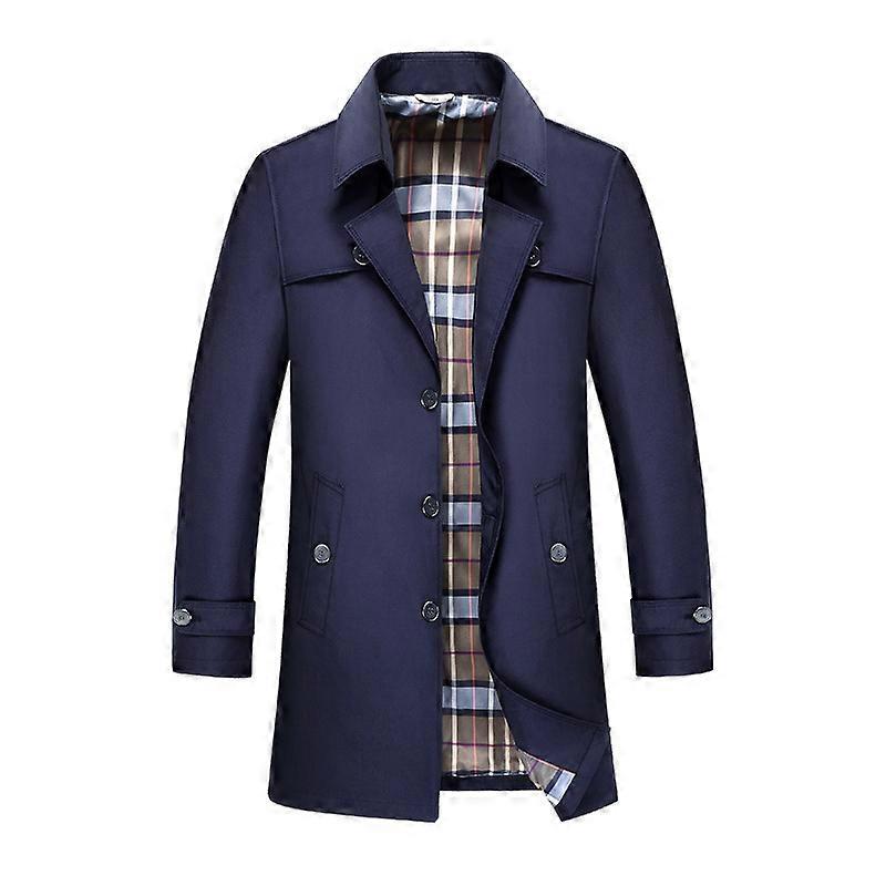 Trench Uomo Elegante Resistente Classico
