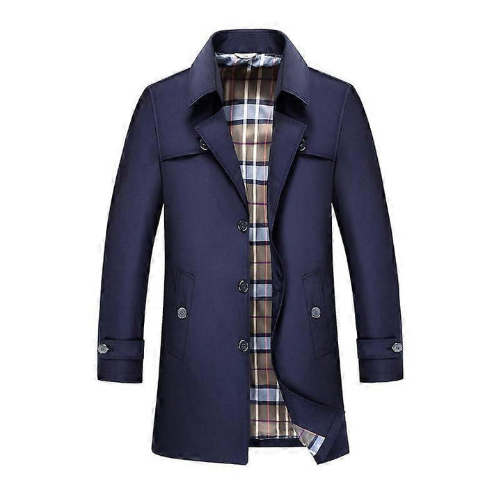 Trench Uomo Elegante Resistente Classico