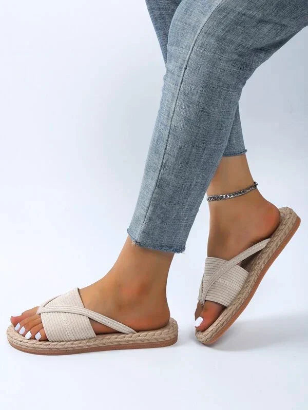 Sandali Donna Eleganti Comodi Punta Aperta