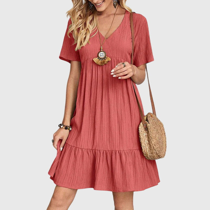 Abito Donna Elegante Taglio Valorizzante Vestibilità Lusinghiera - Vesarelli