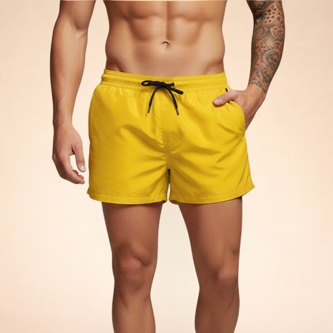 Pantaloncini Uomo Leggeri Tessuto Traspirante Comodi