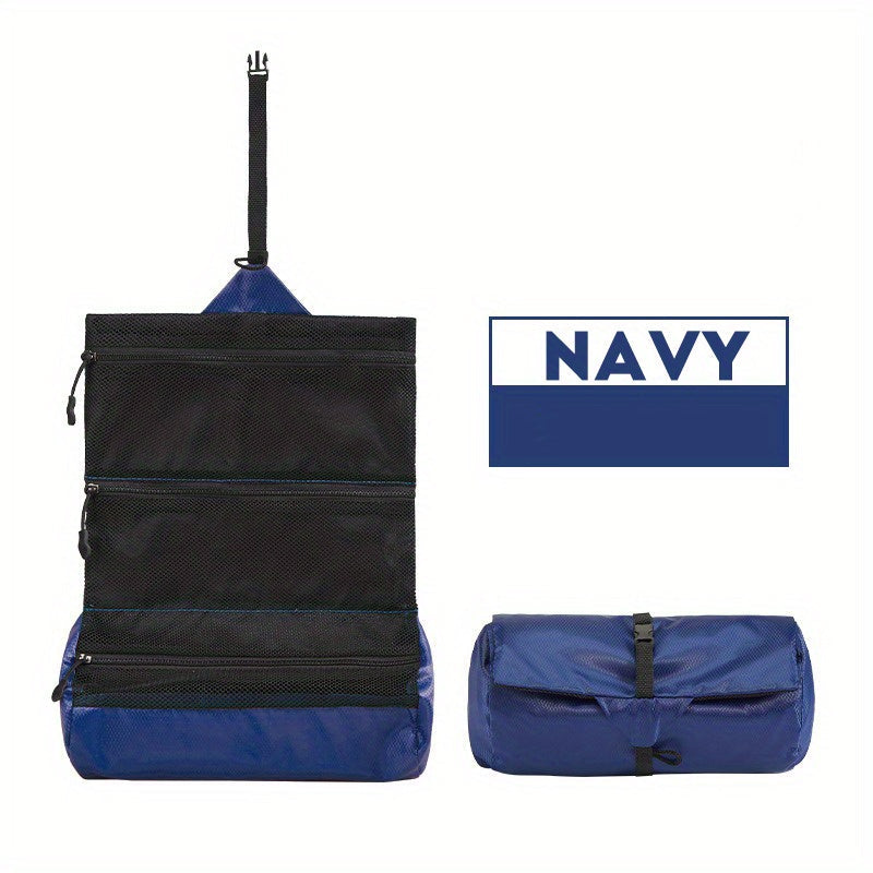 Borsa Compatta Multiscomparti Unisex per Oggetti Essenziali Viaggio - Vesarelli