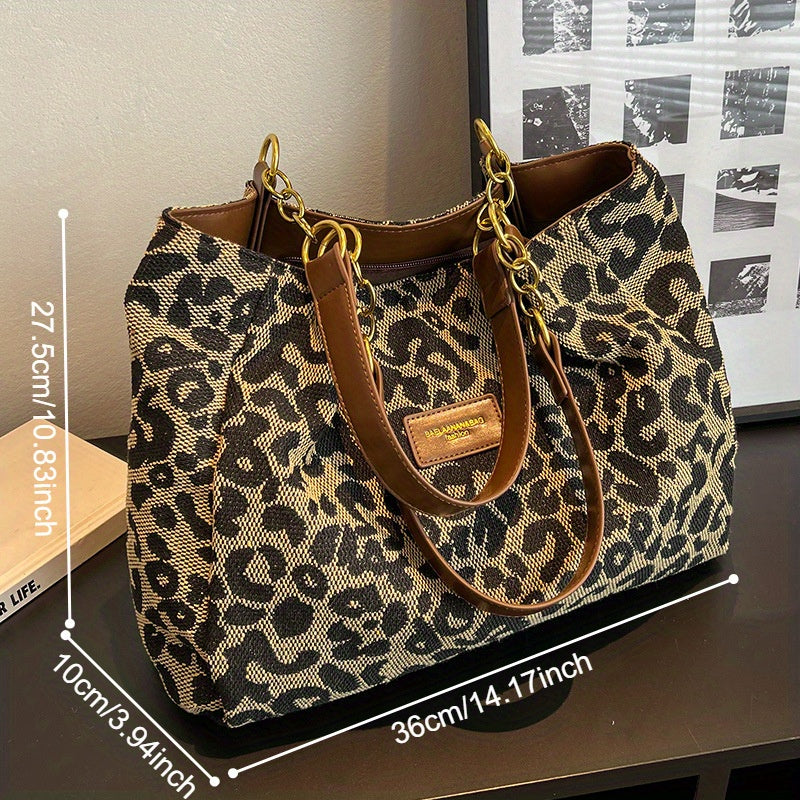 Borsa Tote Donna in Tela Stile Moderno - Vesarelli