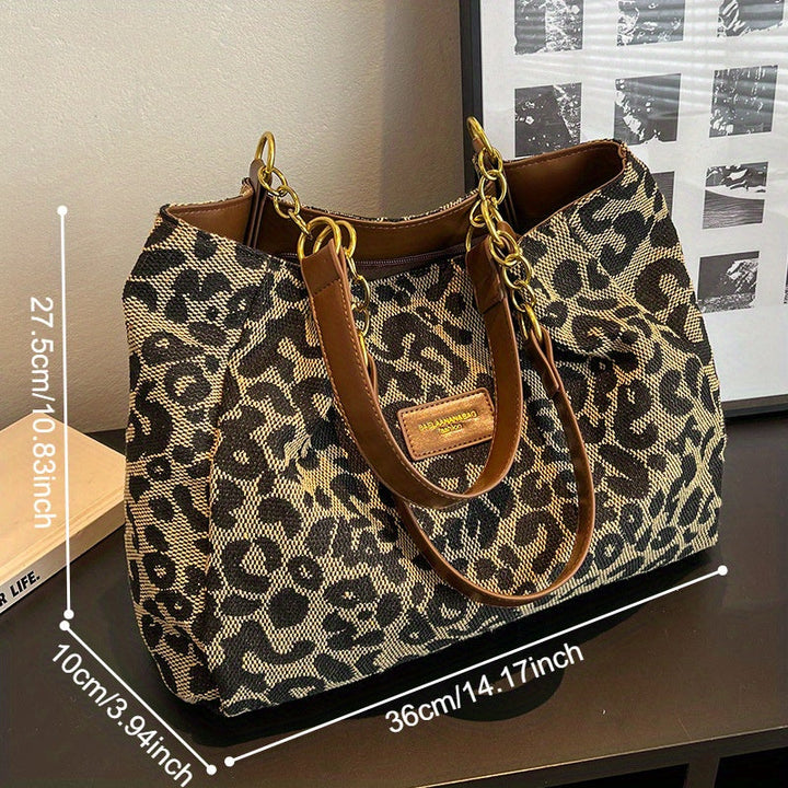 Borsa Tote Donna in Tela Stile Moderno - Vesarelli