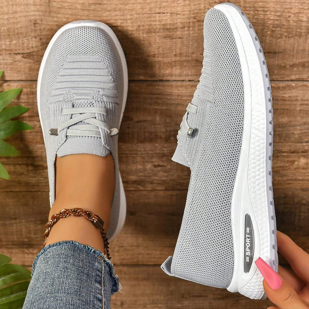Sneakers Ortopediche Donna Slip-On Punta Ampia Comfort - Vesarelli