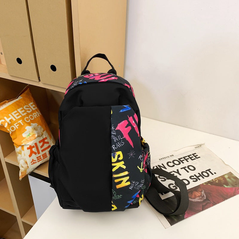 Borsa a Tracolla Uomo Antifurto Stile Graffiti - Vesarelli