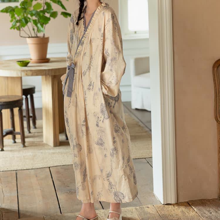 Camicia da Notte Donna in Cotone Morbido Stile Classico