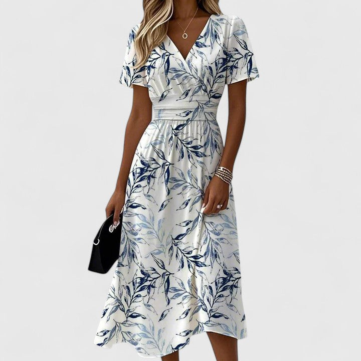 Abito Donna Elegante Vestibilità Sagomata Stile Curato