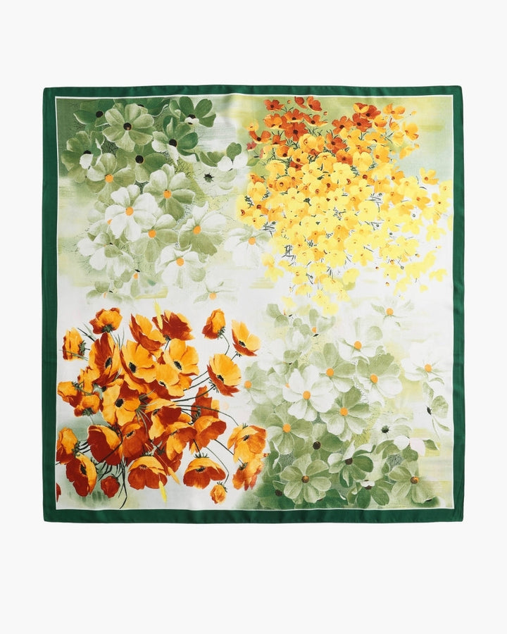 Foulard Donna Twill Seta Morbido Artigianale