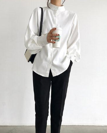 Camicia Donna Maniche Lunghe con Cappuccio Classica - Vesarelli