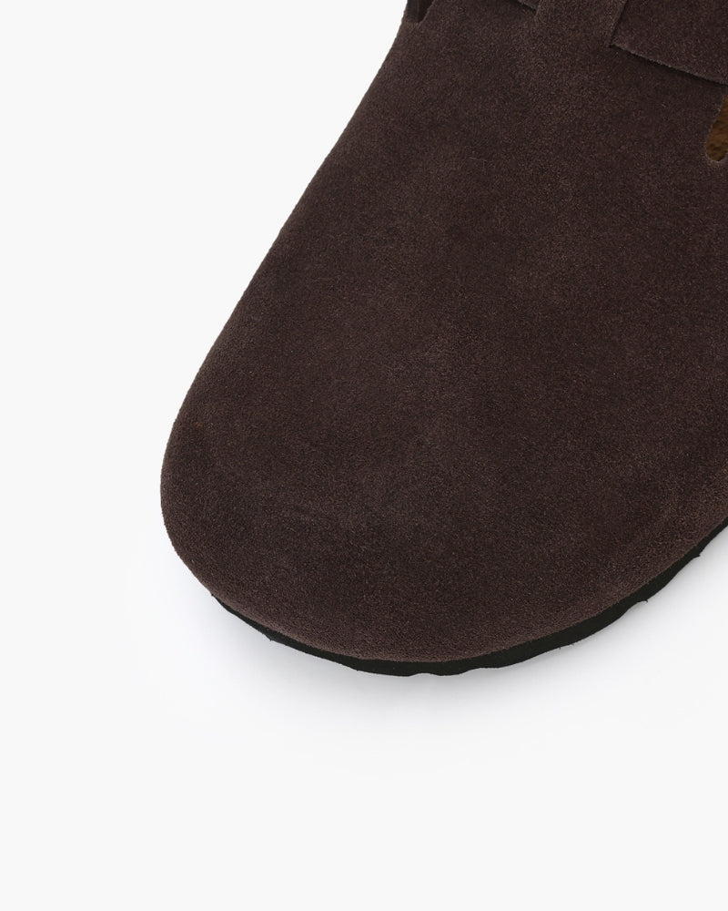 Zoccoli Donna in Suede Comfort Elegante Quotidiano