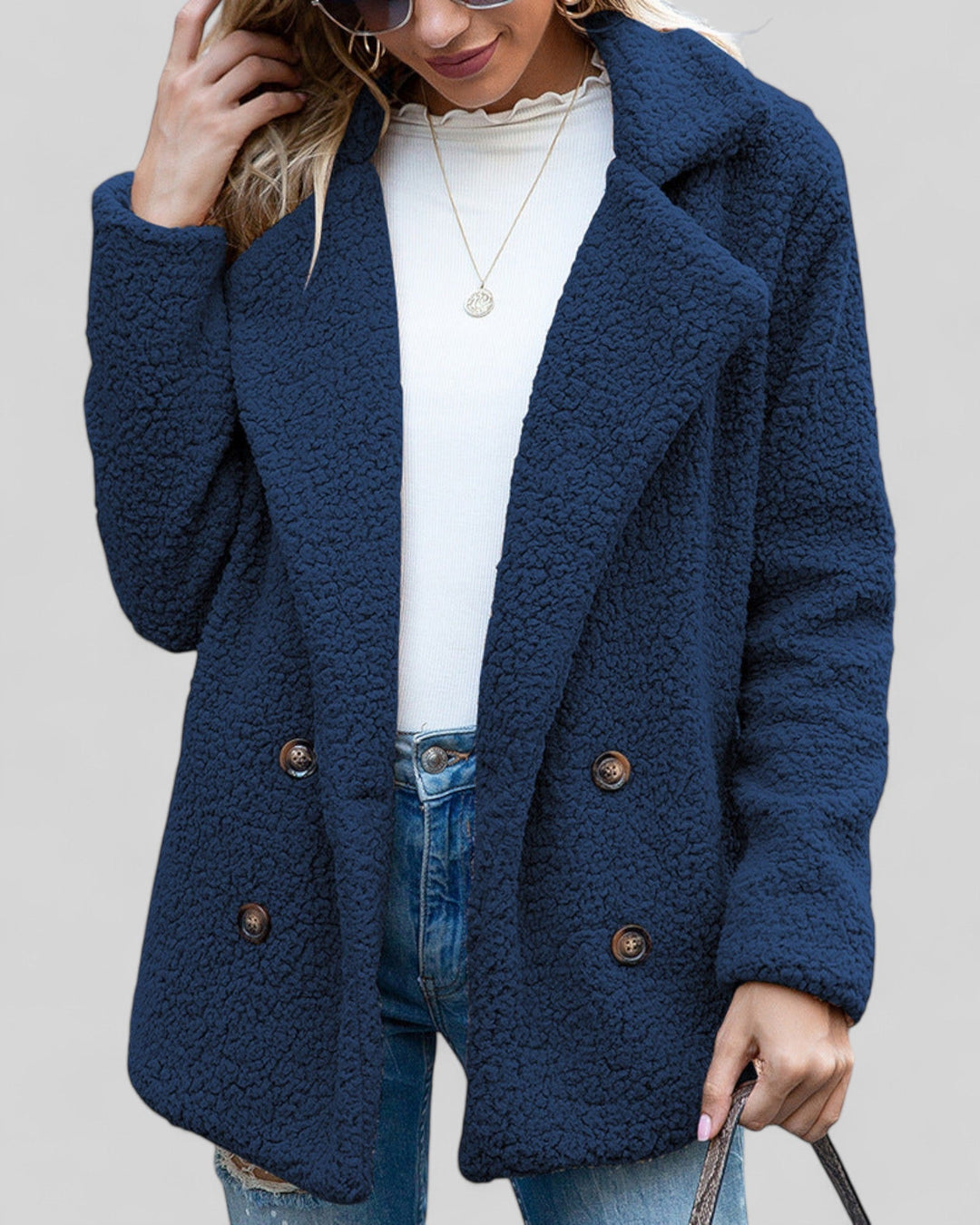 Cappotto Donna Morbido Comodo Stile Classico