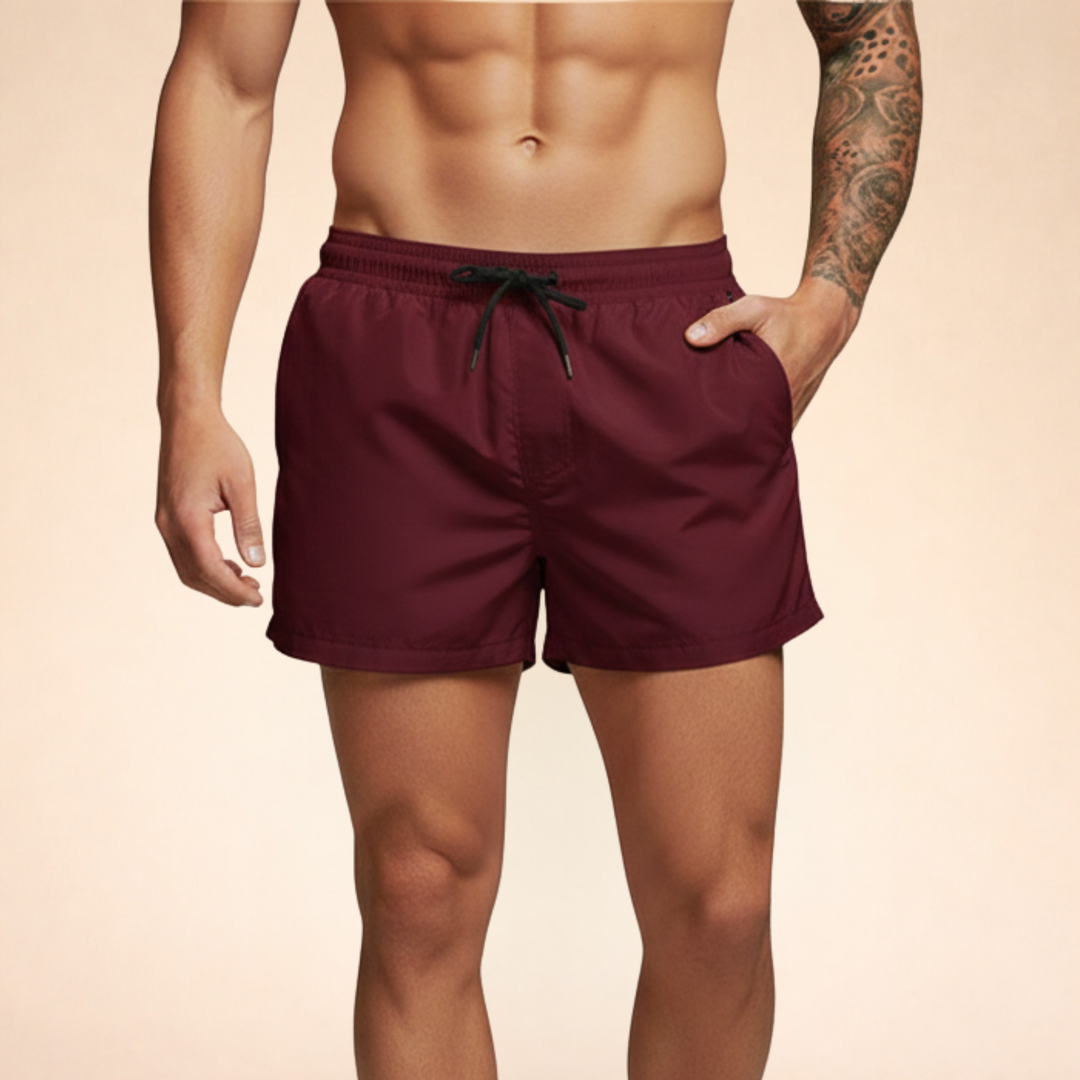 Pantaloncini Uomo Leggeri Tessuto Traspirante Comodi