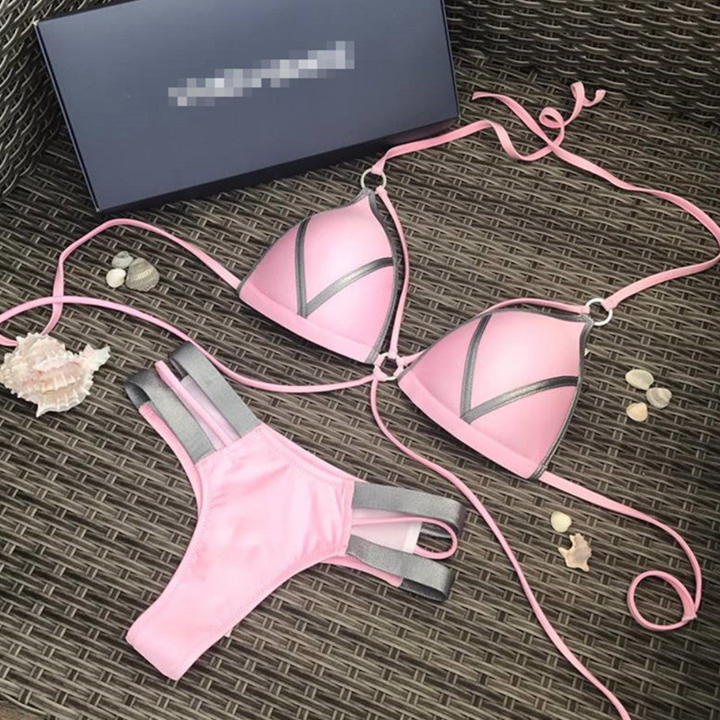 Bikini Donna Triangolo Tessuto Leggero Estate - Vesarelli