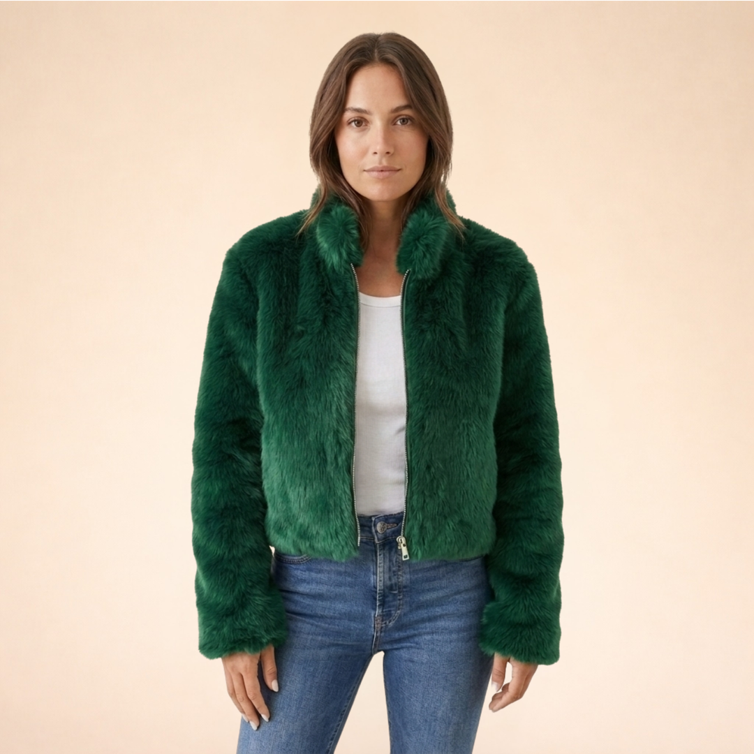Giacca Invernale Donna Elegante Moderno Taglio