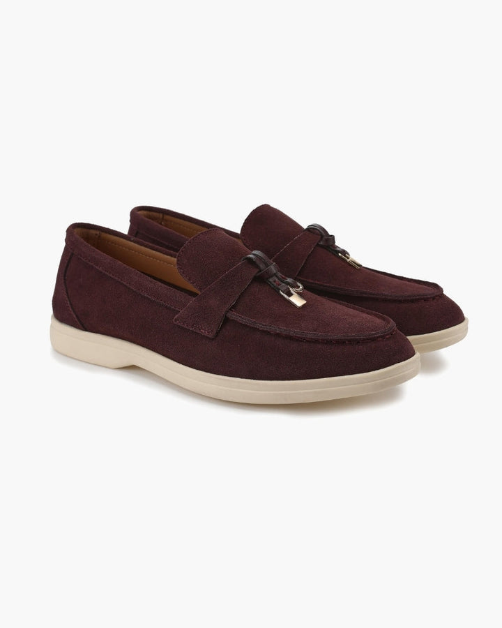 Mocassini Uomo in Suede Comfort Quotidiano Stile Elegante