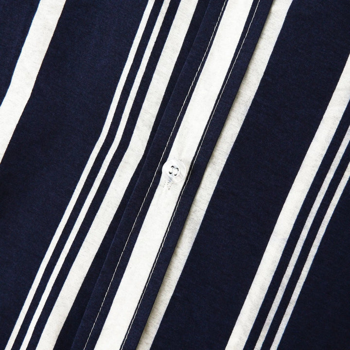 Camicia Uomo a Righe Cotone Vestibilità Classica