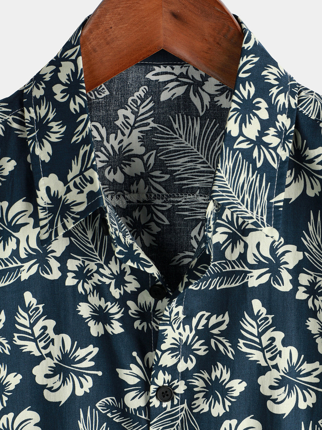 Camicia Uomo Cotone Maniche Corte Stile Hawaiano