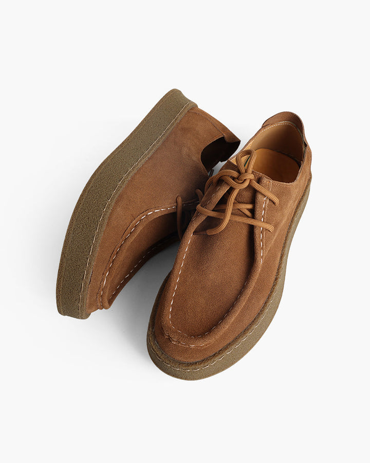 Scarpe Cittadine Uomo in Suede Morbido Stile Casual