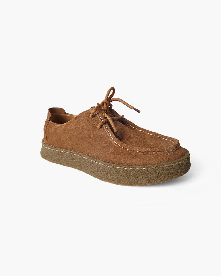 Scarpe Cittadine Uomo in Suede Morbido Stile Casual