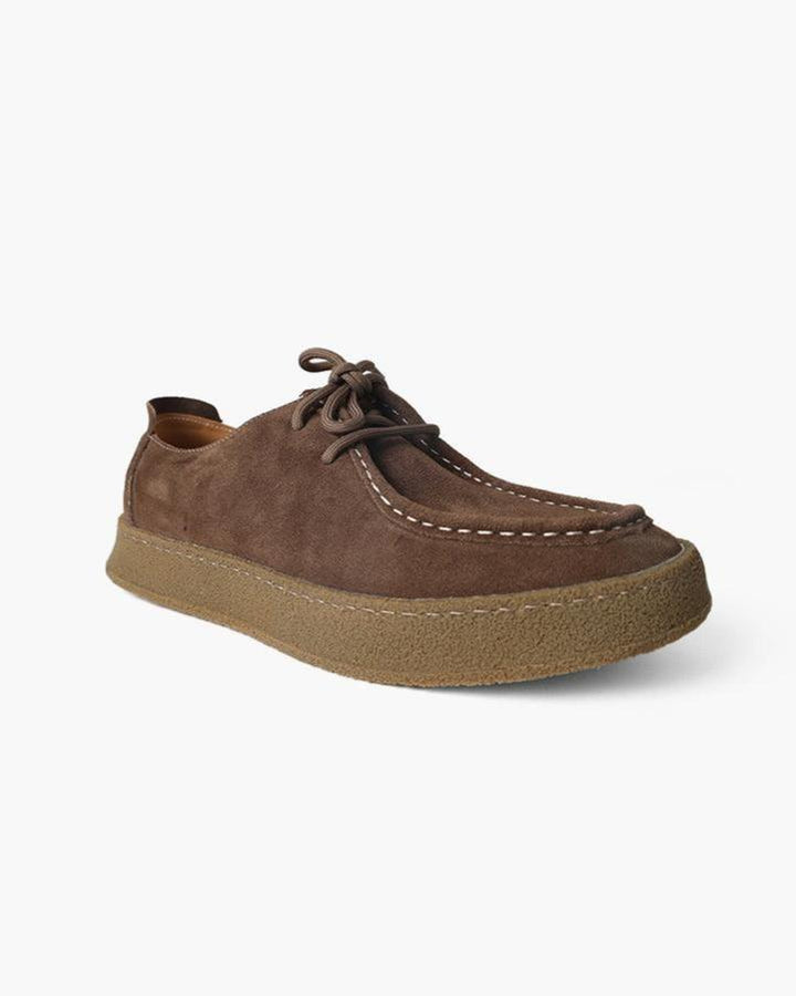 Scarpe Cittadine Uomo in Suede Morbido Stile Casual - Vesarelli